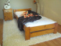 Zvýšená posteľ Halle 80x200 cm - Jelsa + matrac Super-flex + rošt