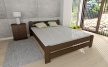 Posteľ Union orech 180x200 + zdravotné matrace VitalityT25 + rošt