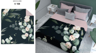 Prehoz na postel 220/240 cm - vzor K108