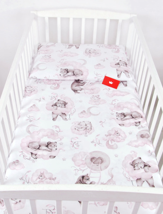 Súprava do postielky 135/100 cm 3 diely - červánky