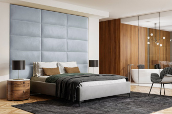 Čalúnený nástenný panel 30x30x3 cm - 12