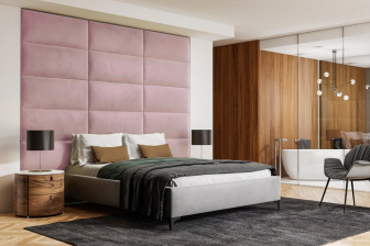 Čalúnený nástenný panel 40x30x3 cm - 13