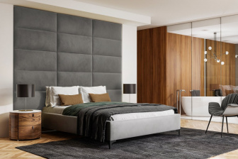 Čalúnený nástenný panel 40x30x3 cm - 18