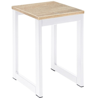 Barová stolička - Hoker 45 - biela