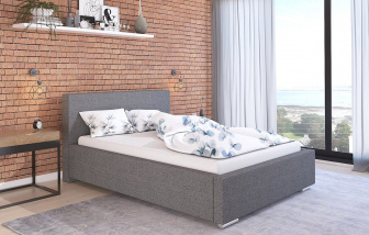 Čalúnená posteľ Bolzano 120/200 cm s úložným priestorom malmo