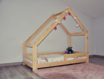 Posteľ Corida 160/80 cm - masív borovice + rošt ZADARMO