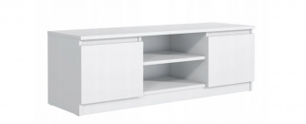 RTV stolik 160 cm - bílá mat