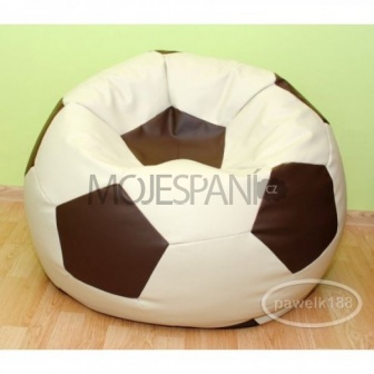 Sedací vak fotbalová lopta 300L, 80 cm XL nr.02