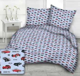 Obliečky LUX bavlna-satén  140/200 a 70/80 nr. 07