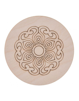 Drevený servírovací podtáček - vzor 2