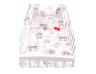 Obliečky do postielky 120/90 cm - červánky