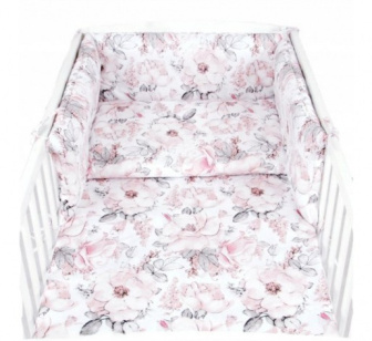 Súprava do postielky 3 diely - kvety