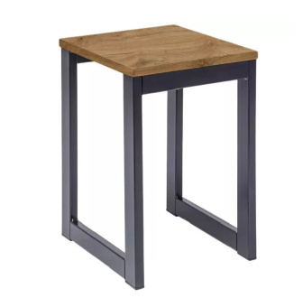 Barová stolička - Hoker 45 - čierna