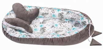 Hniezdo pre bábätko Velvet vzor - 10