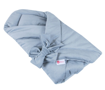 Zavinovačka VELVET - sivá