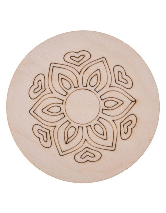 Drevený servírovací podtáček - vzor 5