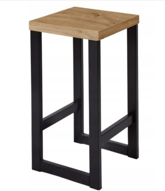 Barová stolička - Hoker 60 - čierna