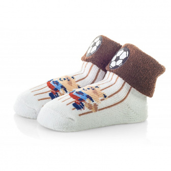 Dojčenské ponožky 6-12 mesiacov TBS047 - hnědá