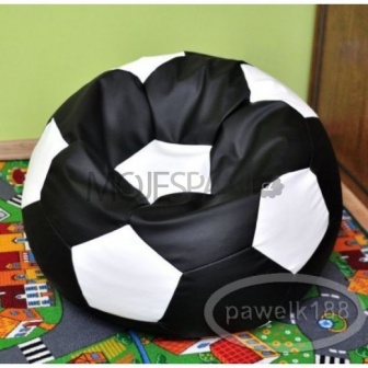 Sedací vak fotbalová lopta 450L, 100 cm XXL nr.08