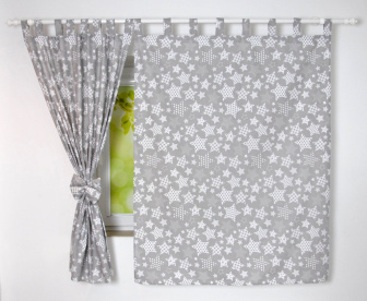 Detské závesy 120x160 cm - hviezdy