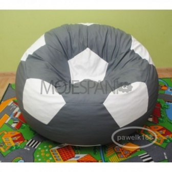 Sedací vak fotbalová lopta 300L, 80 cm XL nr.09