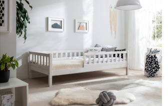 Posteľ Montessori Adele 90x200 cm - BIELA + rošt ZADARMO