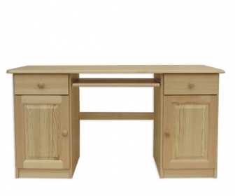 Písací stôl  B-01 SD SD - masív borovica