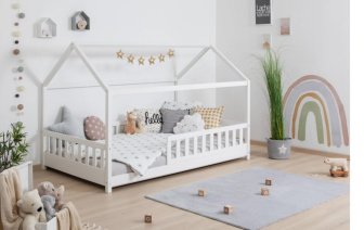 Rastúca posteľ Diego 90x200 cm - BIELA + rošt ZADARMO
