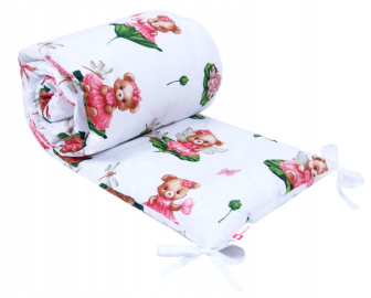 Ochranný mantinel do postieľky - medvedia víla