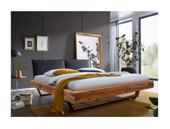 Posteľ Rieda z masívu dub 180/200 cm + rošt ZADARMO
