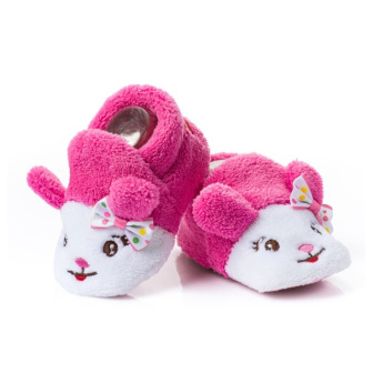 Dojčenské capáčky 6-12 mesiacov - BFU 022 - pink