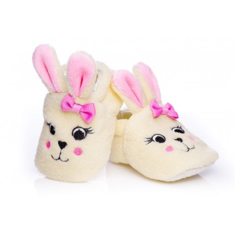 Dojčenské capáčky 6-12 mesiacov - BFU 029 - ecru