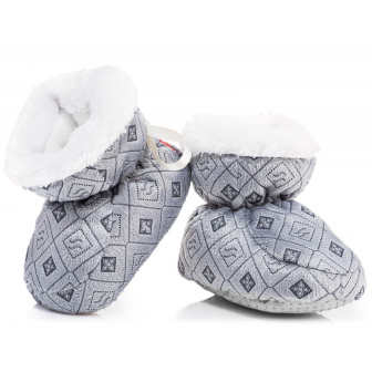 Dojčenské capáčky 6-12 mesiacov BFU 054 grey