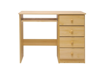Psací stôl z masívu borovice BR103 100/75/48 cm