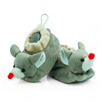 Dojčenské capáčky 6-12 mesiacov BSM 005 - grey