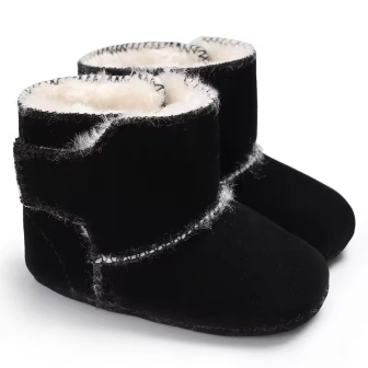 Capáčky 6-12 měsíců - C-386-4 - čierna