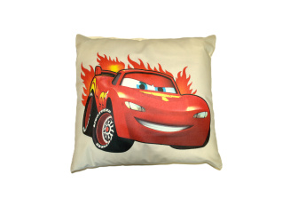 Detská obliečka na vankúš 40x40 cm - Car / krém