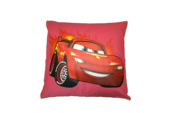 Detská obliečka na vankúš 40x40 cm - Car / ružová