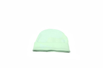 Dojčenská bavlnená čiapočka - zelená 56