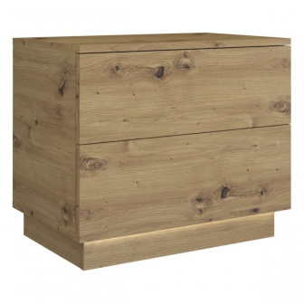 Nočný stolík Chelsea dub artisan + LED osvetlenie