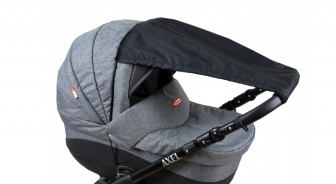 Clona na kočík - čierná