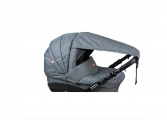 Clona na kočík - šedá