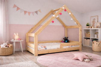 Posteľ Corida 160/80 cm - masív borovice + rošt ZADARMO