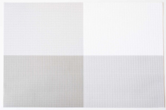 Prestieranie pletené / PVC 1 kus - kríž - béžová