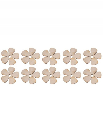 Dekoračná sada 10KS KVETENOK - 4x4 cm