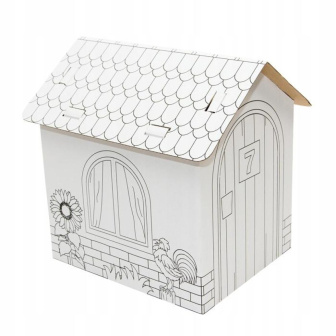 Vyfarbovací kreatívny domček Farma