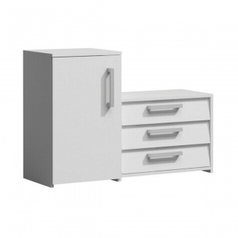 Botník Ribe biela mat