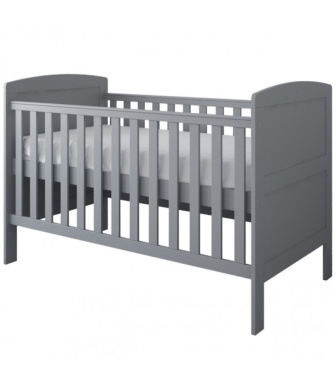 Postieľka 140/70 cm Felix - šedá - 3v1