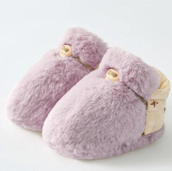 Dojčenské capáčky 6-12 mesiacov obojstranné 2v1 lila