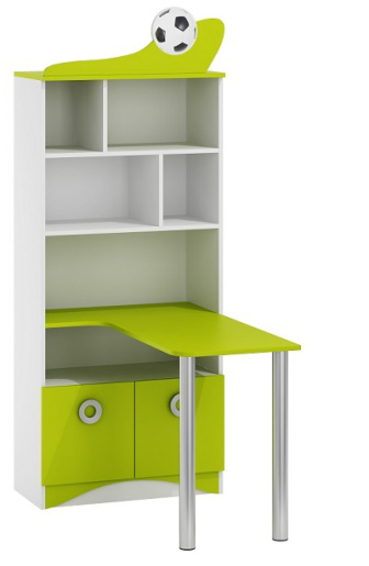 Regál s písacím stolom N36 - Futbal